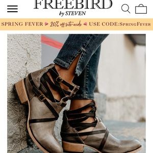 Freebird leather boots